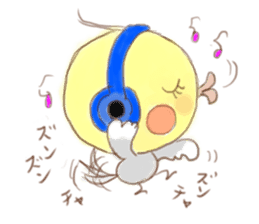 He is a Pico-chan Cockatiel sticker #2538210
