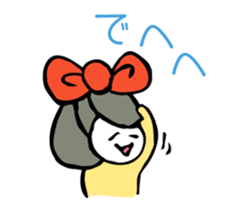 Nice girl notes sticker #2538450