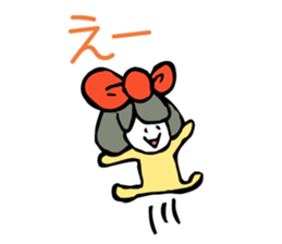 Nice girl notes sticker #2538451