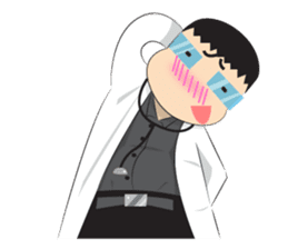 Doctor Nerd and Nurse Lucy sticker #2538507