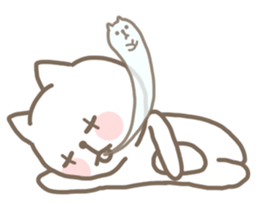 cat and bear ! sticker #2538940