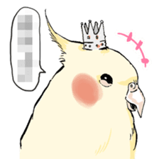 Bird King Sticker sticker #2539070