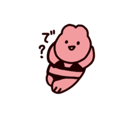 Rabbit ears stuck sticker #2539286