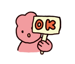 Rabbit ears stuck sticker #2539290