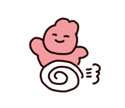 Rabbit ears stuck sticker #2539293