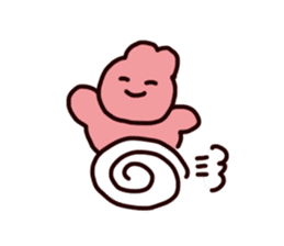 Rabbit ears stuck sticker #2539293