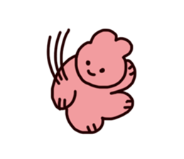 Rabbit ears stuck sticker #2539296