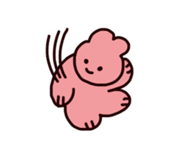 Rabbit ears stuck sticker #2539296