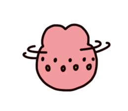 Rabbit ears stuck sticker #2539302