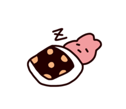 Rabbit ears stuck sticker #2539308