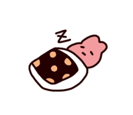 Rabbit ears stuck sticker #2539308