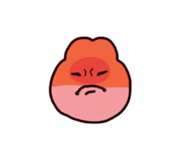 Rabbit ears stuck sticker #2539312