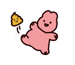 Rabbit ears stuck sticker #2539313