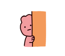 Rabbit ears stuck sticker #2539321