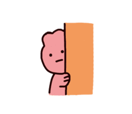 Rabbit ears stuck sticker #2539321