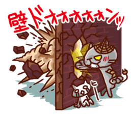 the pad of cat @ robot sticker #2539610