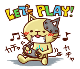 the pad of cat @ robot sticker #2539615