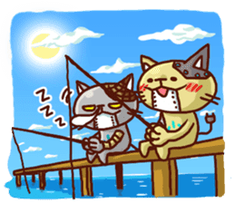 the pad of cat @ robot sticker #2539641