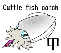 Big fin reef squid Sticker sticker #2539779