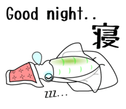 Big fin reef squid Sticker sticker #2539804