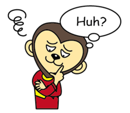 Amigo Monkey  (English version) sticker #2540088