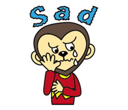 Amigo Monkey  (English version) sticker #2540094
