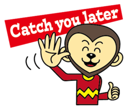 Amigo Monkey  (English version) sticker #2540098