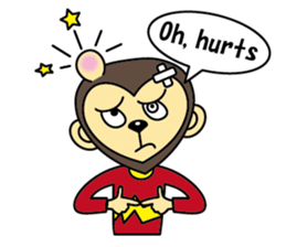 Amigo Monkey  (English version) sticker #2540099