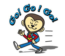 Amigo Monkey  (English version) sticker #2540102