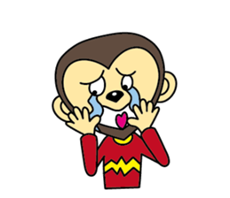 Amigo Monkey  (English version) sticker #2540103