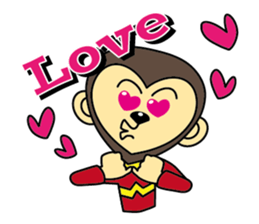 Amigo Monkey  (English version) sticker #2540107