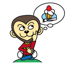 Amigo Monkey  (English version) sticker #2540109