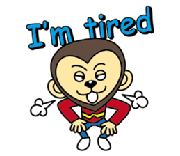 Amigo Monkey  (English version) sticker #2540111