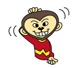 Amigo Monkey  (English version) sticker #2540120