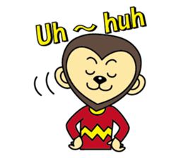 Amigo Monkey  (English version) sticker #2540121