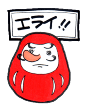 daruma doll darukichi sticker #2540144