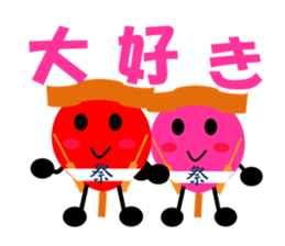 Festival character DANchan sticker #2540243