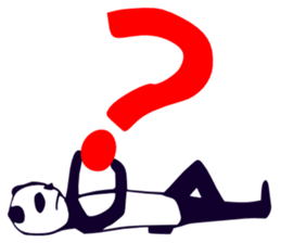 Although I am a panda, am I problematic? sticker #2540433