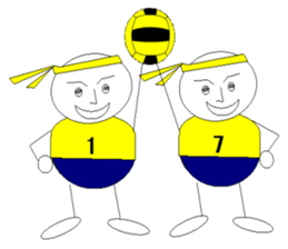 dodge ball sticker #2540478