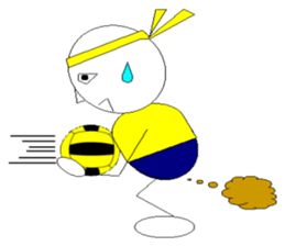 dodge ball sticker #2540484