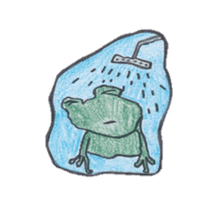 the frog sticker #2541302