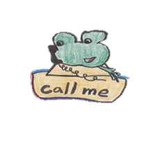 the frog sticker #2541303
