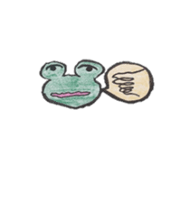 the frog sticker #2541322