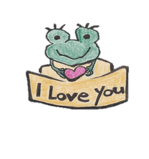 the frog sticker #2541324