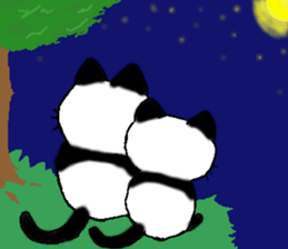 Nekopanda sticker #2541489