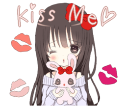 Milk, The Cute Junior High School Girl sticker #2542001