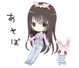 Milk, The Cute Junior High School Girl sticker #2542009