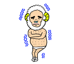 Sheep uncle sticker #2542546