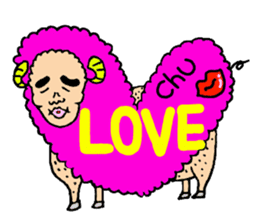 Sheep uncle sticker #2542550