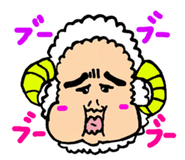 Sheep uncle sticker #2542556